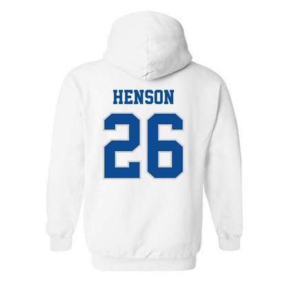 Indiana State - NCAA Softball : Lindsay Henson - Classic Shersey Hooded Sweatshirt-1