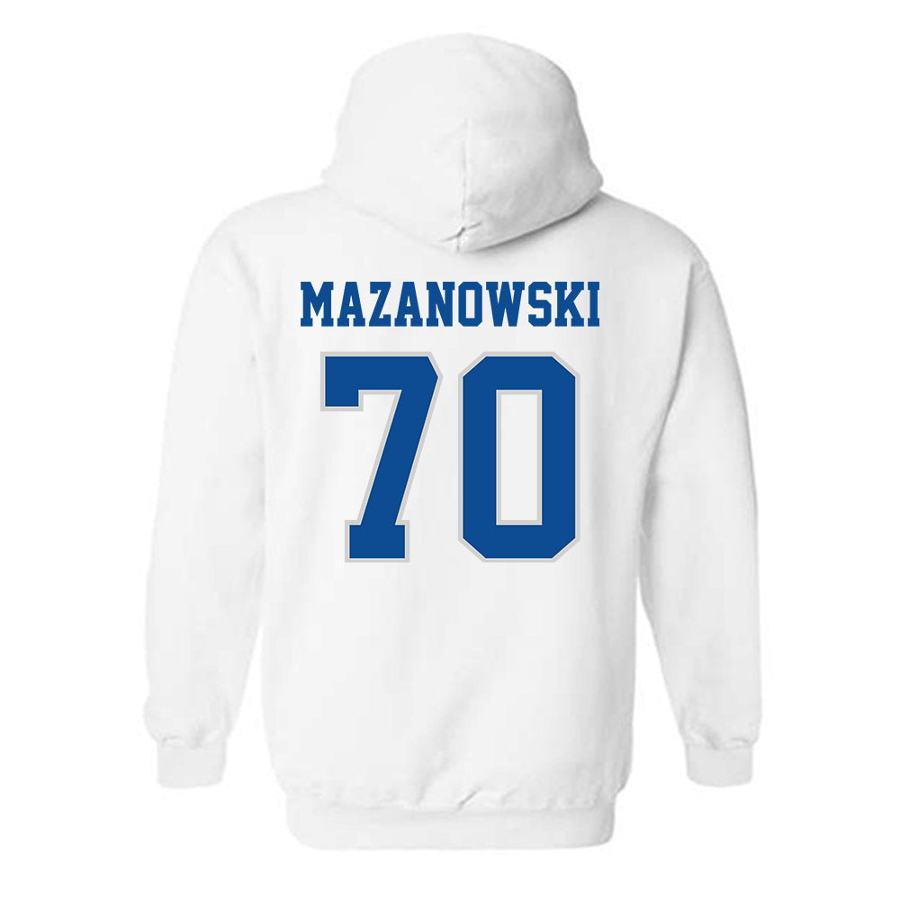 Indiana State - NCAA Football : Bradyn Mazanowski - Classic Shersey Hooded Sweatshirt-1