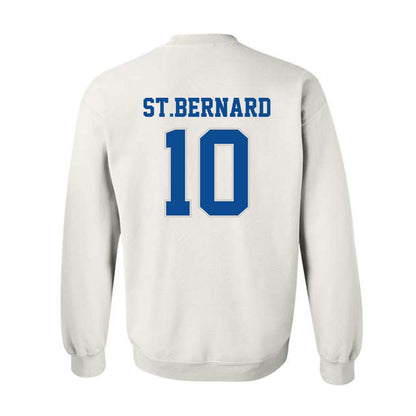 Indiana State - NCAA Men's Basketball : Enel St.bernard - Classic Shersey Crewneck Sweatshirt-1