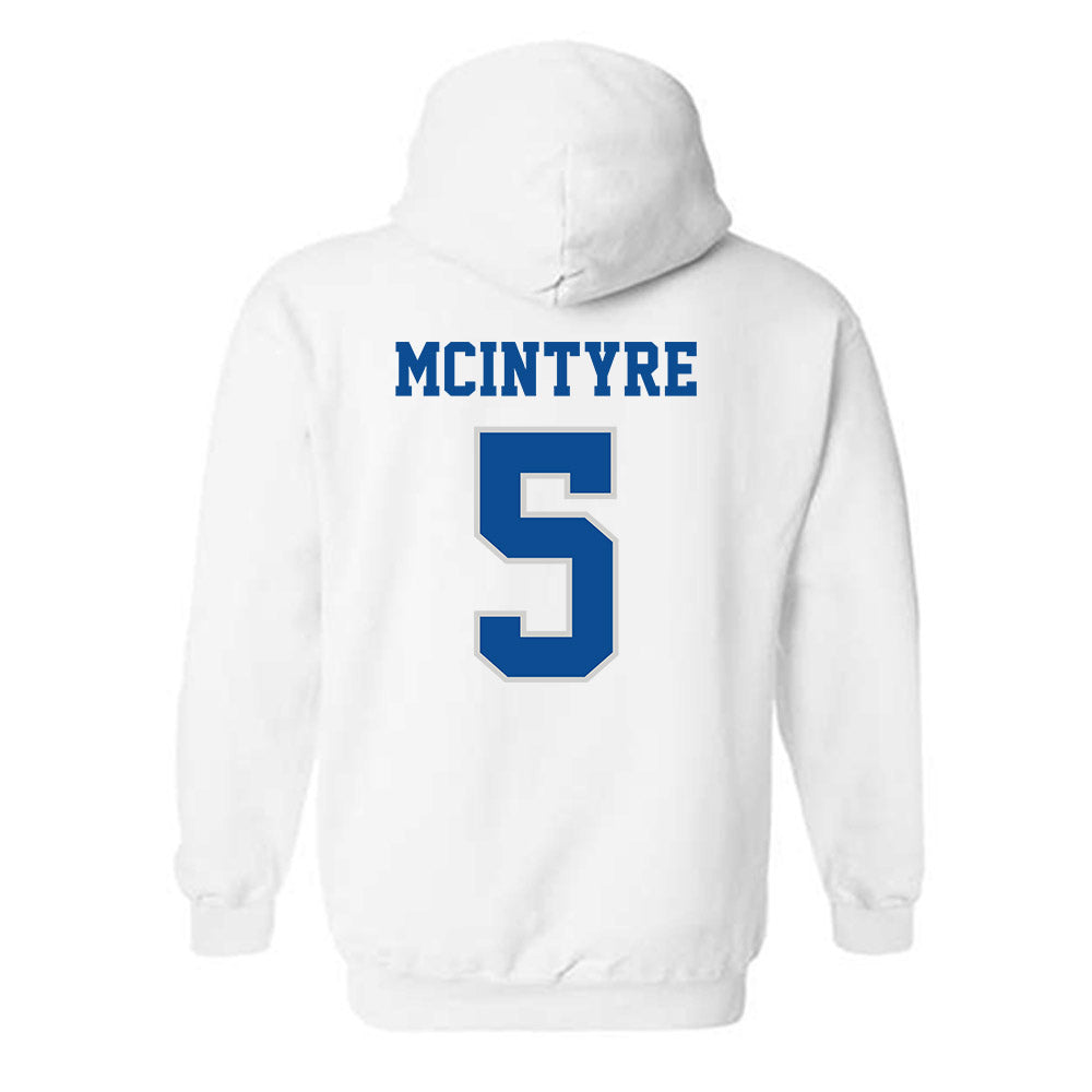 Indiana State - NCAA Football : Xavier McIntyre - Classic Shersey Hooded Sweatshirt-1