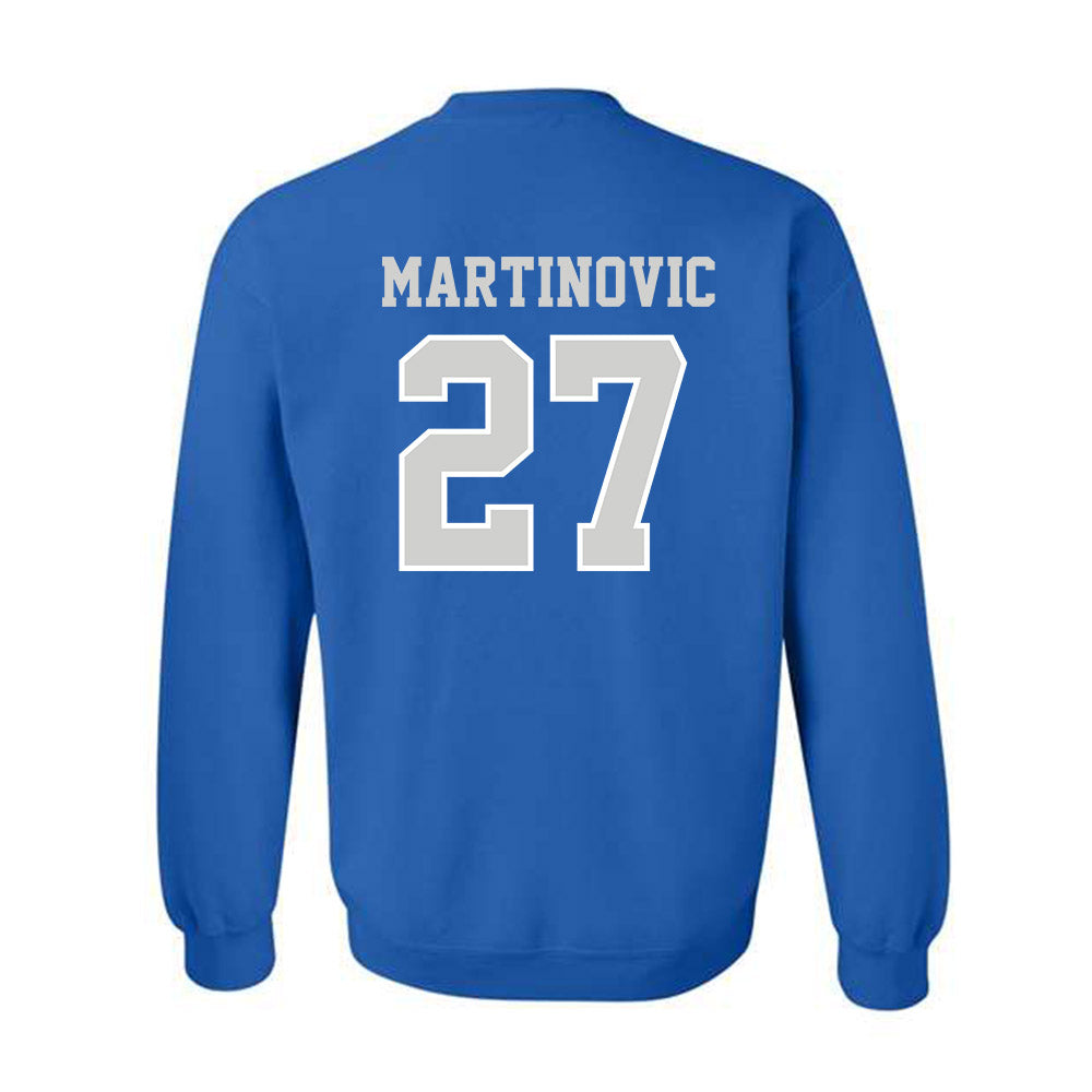Indiana State - NCAA Football : Niko Martinovic - Classic Shersey Crewneck Sweatshirt-1