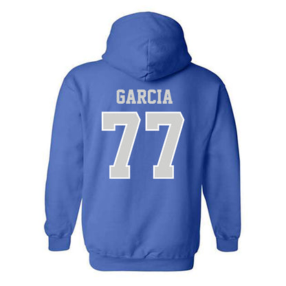 Indiana State - NCAA Football : Fernando Garcia - Classic Shersey Hooded Sweatshirt-1