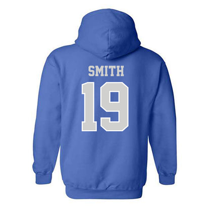 Indiana State - NCAA Football : Zakiese Smith - Classic Shersey Hooded Sweatshirt-1