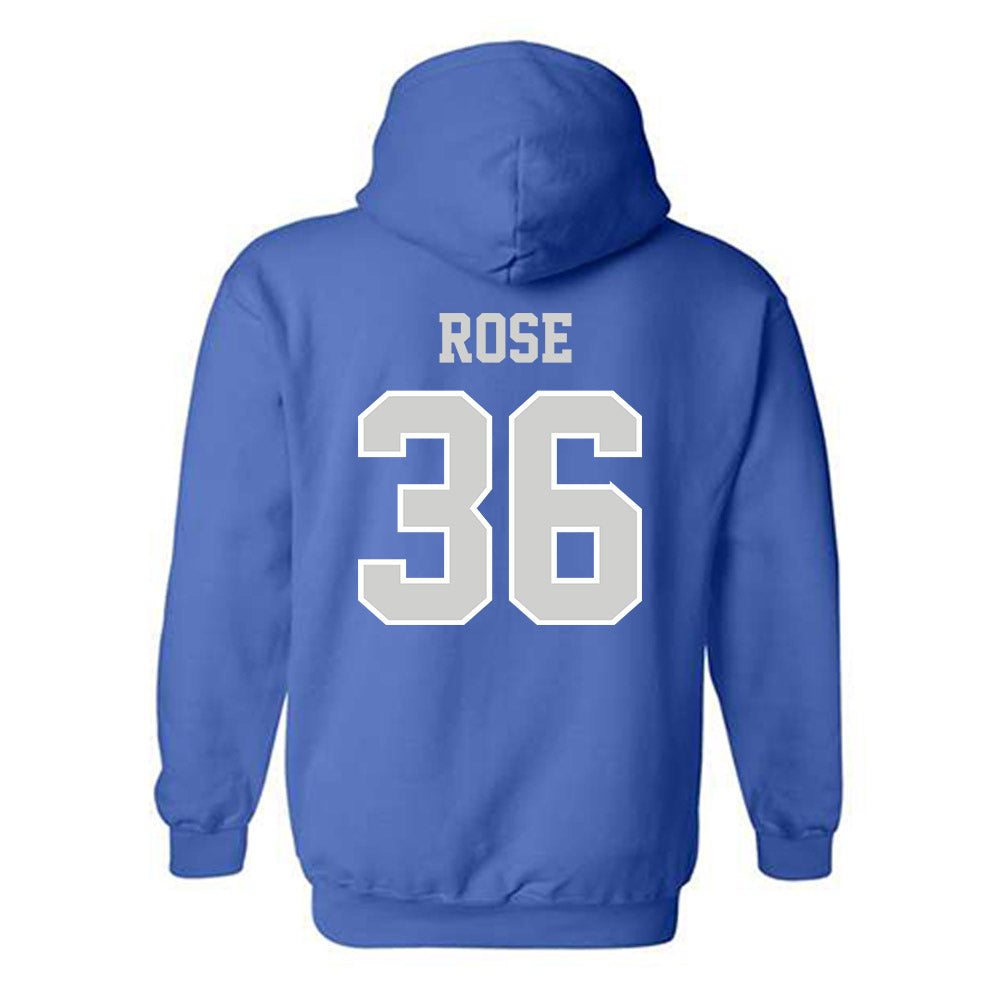 Indiana State - NCAA Football : Alex Rose - Classic Shersey Hooded Sweatshirt-1
