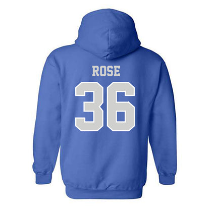 Indiana State - NCAA Football : Alex Rose - Classic Shersey Hooded Sweatshirt-1