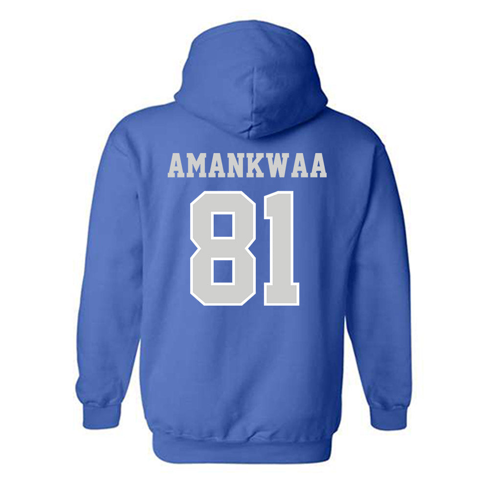 Indiana State - NCAA Football : Thomas Amankwaa - Classic Shersey Hooded Sweatshirt-1