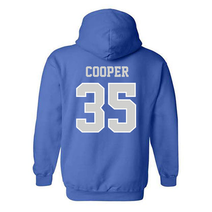 Indiana State - NCAA Men's Basketball : Jackson Cooper - Classic Shersey Hooded Sweatshirt-1