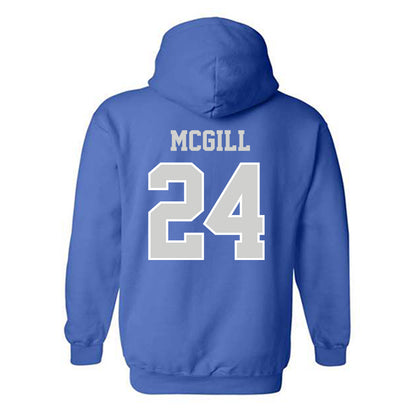 Indiana State - NCAA Women's Basketball : Allison McGill - Classic Shersey Hooded Sweatshirt-1