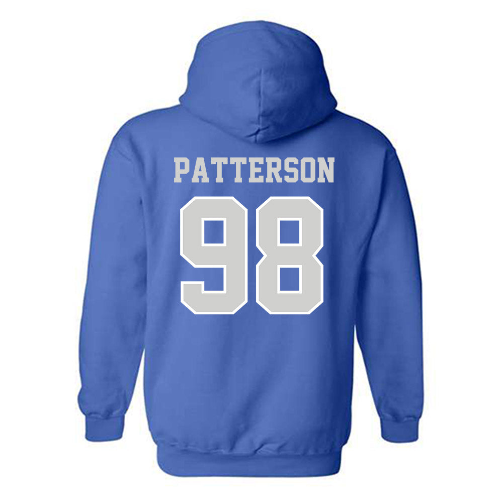 Indiana State - NCAA Football : Bryce Patterson - Classic Shersey Hooded Sweatshirt-1