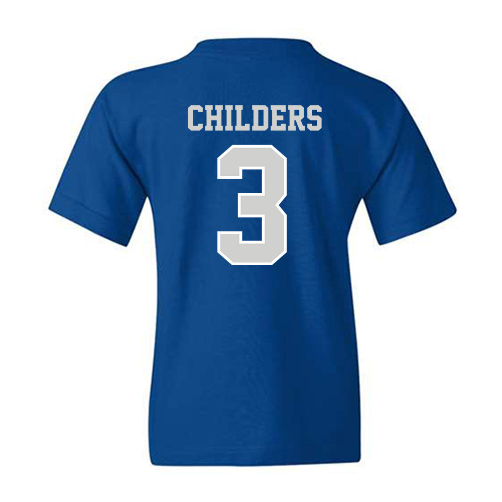 Indiana State - NCAA Football : Jayden Childers - Classic Shersey Youth T-Shirt-1