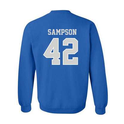 Indiana State - NCAA Football : Braxton Sampson - Classic Shersey Crewneck Sweatshirt-1