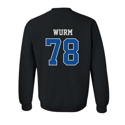 Indiana State - NCAA Football : Zac Wurm - Classic Shersey Crewneck Sweatshirt-1