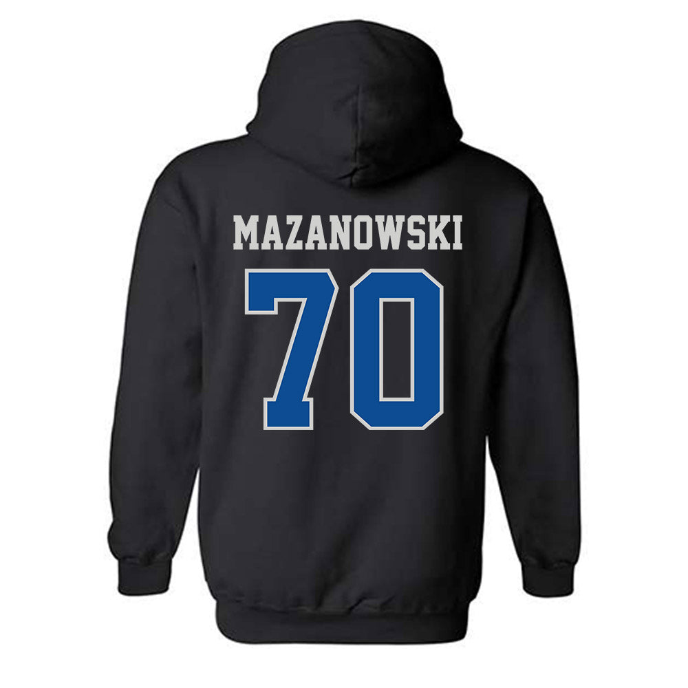 Indiana State - NCAA Football : Bradyn Mazanowski - Classic Shersey Hooded Sweatshirt-1