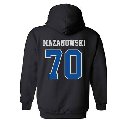 Indiana State - NCAA Football : Bradyn Mazanowski - Classic Shersey Hooded Sweatshirt-1