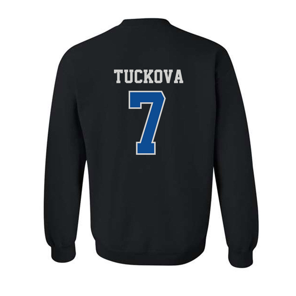 Indiana State - NCAA Women's Soccer : Dasha Tuckova - Classic Shersey Crewneck Sweatshirt-1
