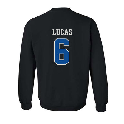Indiana State - NCAA Baseball : Sander Lucas - Classic Shersey Crewneck Sweatshirt-1
