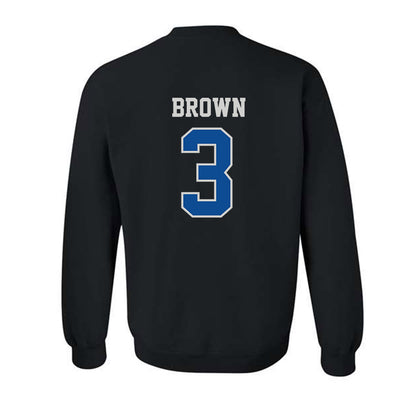 Indiana State - NCAA Football : Deion Brown - Classic Shersey Crewneck Sweatshirt-1