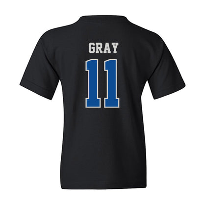 Indiana State - NCAA Men's Basketball : Aaron Gray - Classic Shersey Youth T-Shirt-1
