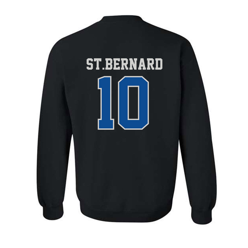 Indiana State - NCAA Men's Basketball : Enel St.bernard - Classic Shersey Crewneck Sweatshirt-1
