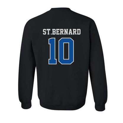 Indiana State - NCAA Men's Basketball : Enel St.bernard - Classic Shersey Crewneck Sweatshirt-1