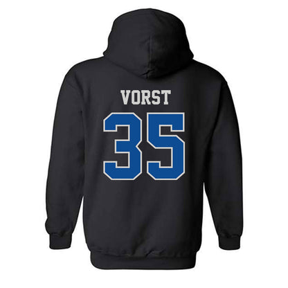 Indiana State - NCAA Men's Basketball : Derek Vorst - Classic Shersey Hooded Sweatshirt-1