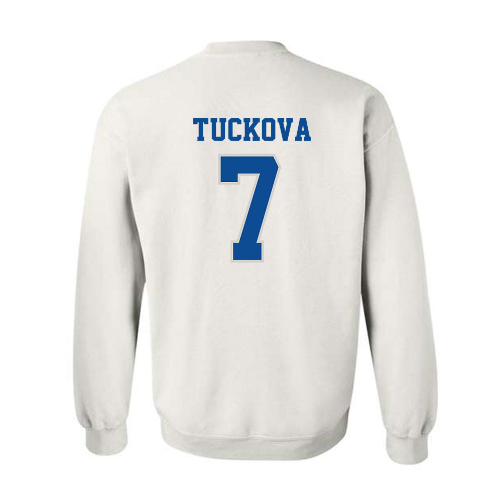 Indiana State - NCAA Women's Soccer : Dasha Tuckova - Classic Shersey Crewneck Sweatshirt-1