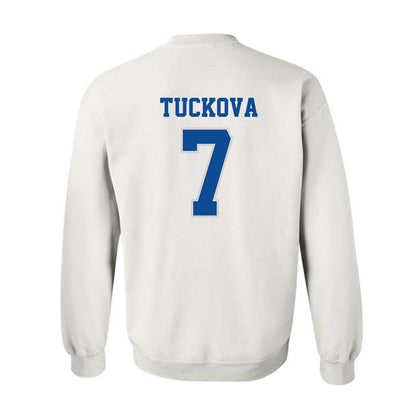 Indiana State - NCAA Women's Soccer : Dasha Tuckova - Classic Shersey Crewneck Sweatshirt-1
