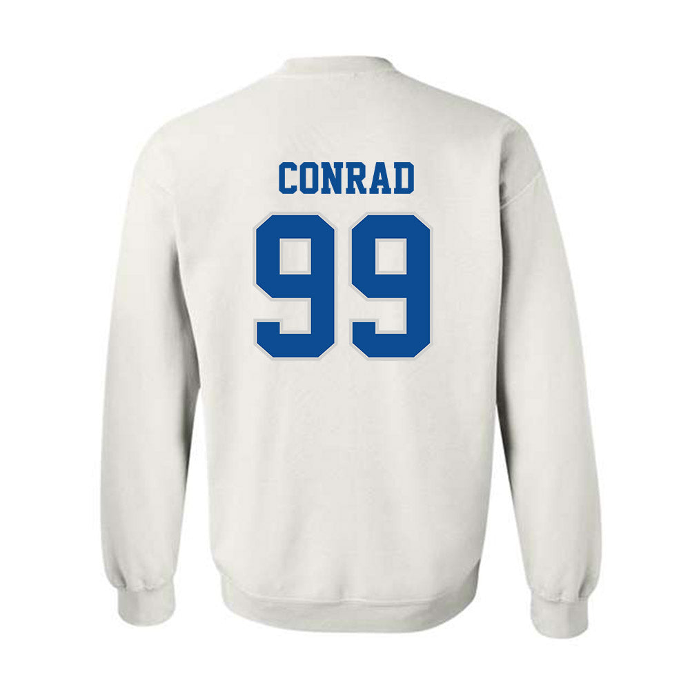 Indiana State - NCAA Football : Spencer Conrad - Classic Shersey Crewneck Sweatshirt-1