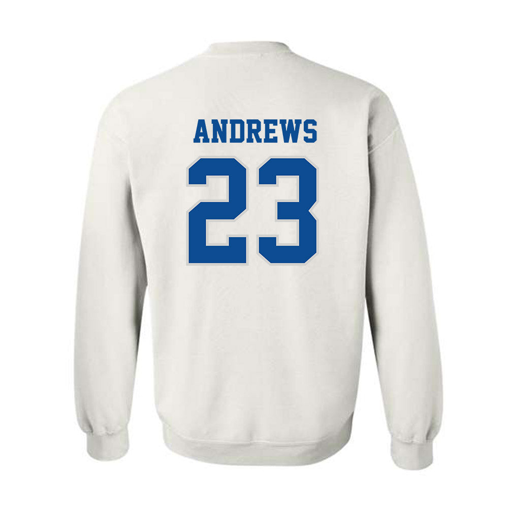Indiana State - NCAA Football : Xavian Andrews - Classic Shersey Crewneck Sweatshirt-1
