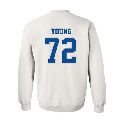 Indiana State - NCAA Football : Julian Young - Classic Shersey Crewneck Sweatshirt-1