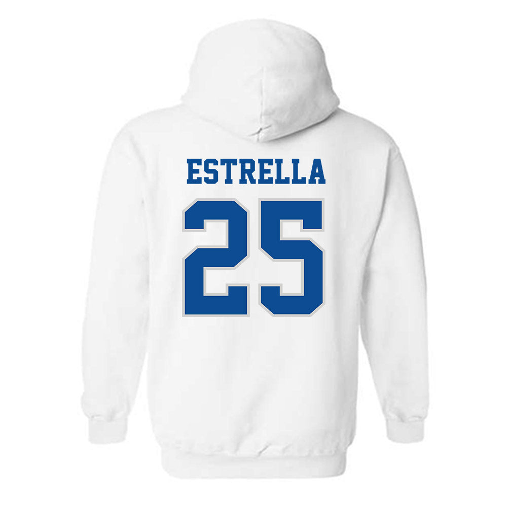 Indiana State - NCAA Baseball : Emil Estrella - Classic Shersey Hooded Sweatshirt-1