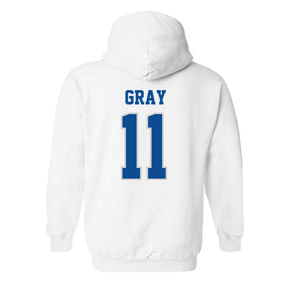 Indiana State - NCAA Men's Basketball : Aaron Gray - Classic Shersey Hooded Sweatshirt-1
