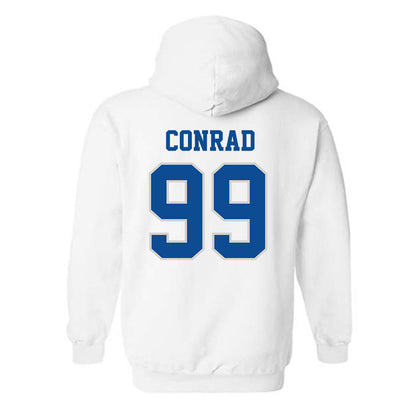 Indiana State - NCAA Football : Spencer Conrad - Classic Shersey Hooded Sweatshirt-1