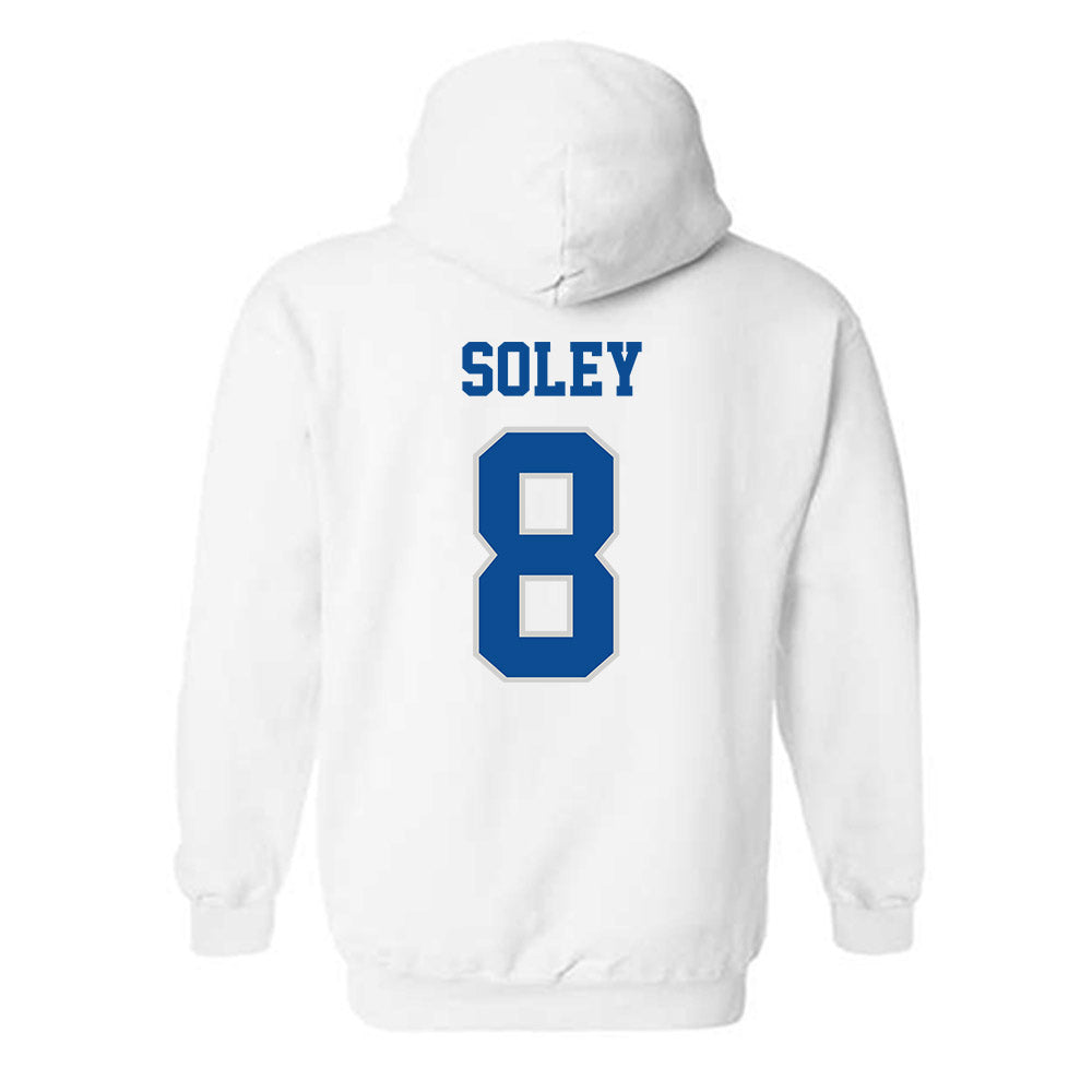 Indiana State - NCAA Football : Jacob Soley - Classic Shersey Hooded Sweatshirt-1