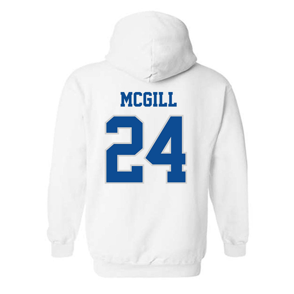 Indiana State - NCAA Women's Basketball : Allison McGill - Classic Shersey Hooded Sweatshirt-1