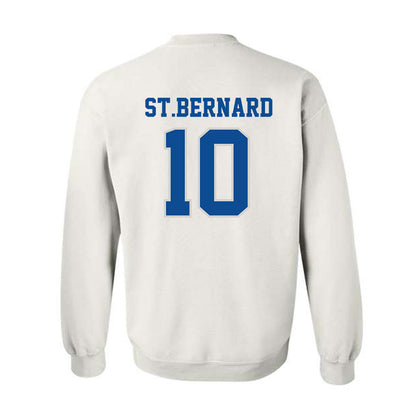 Indiana State - NCAA Men's Basketball : Enel St.bernard - Classic Shersey Crewneck Sweatshirt-1