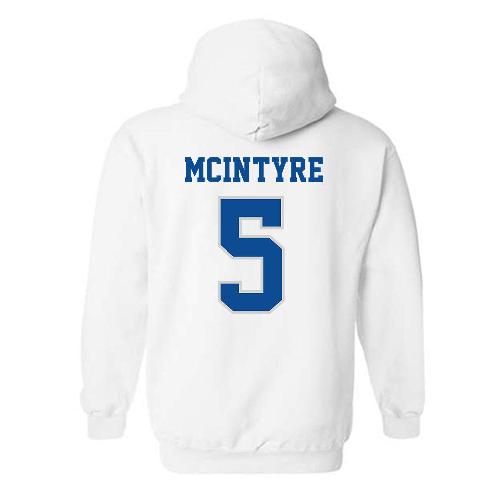 Indiana State - NCAA Football : Xavier McIntyre - Classic Shersey Hooded Sweatshirt-1
