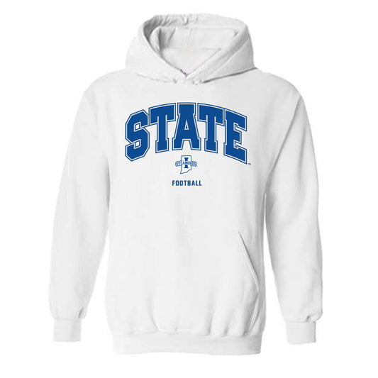 Indiana State - NCAA Football : Bryce Harriman - Classic Shersey Hooded Sweatshirt-0
