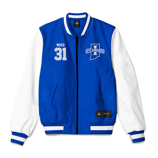 Indiana State - NCAA Football : Carson Weed - Bomber Jacket-0