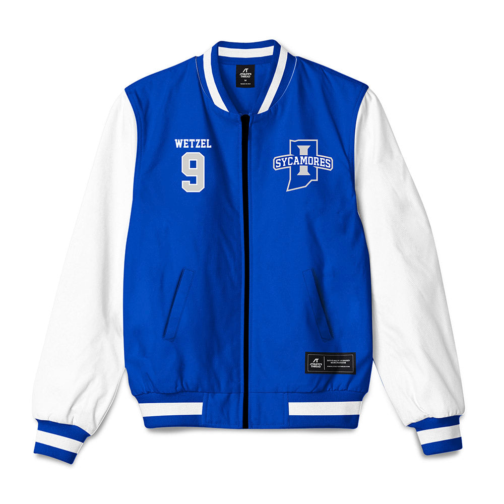 Indiana State - NCAA Women's Soccer : Peyton Wetzel - Bomber Jacket-0