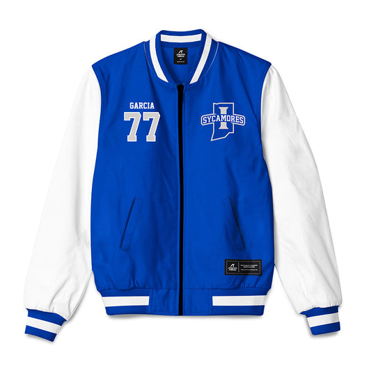Indiana State - NCAA Football : Fernando Garcia - Bomber Jacket-0