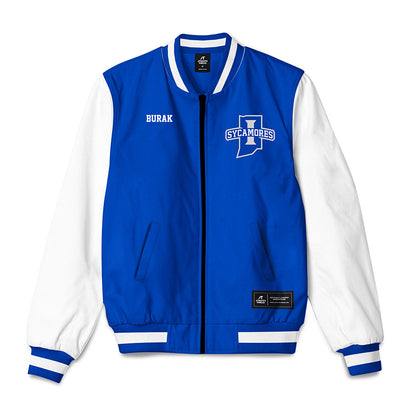 Indiana State - NCAA Women's Cross Country : Brittney Burak - Bomber Jacket-0