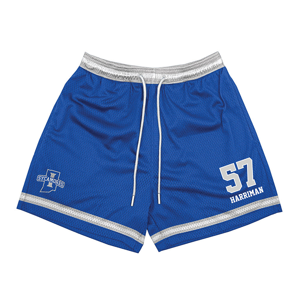 Indiana State - NCAA Football : Bryce Harriman - Shorts-0