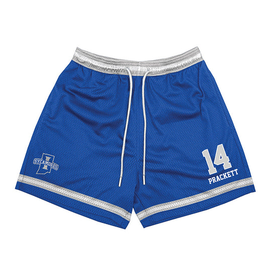 Indiana State - NCAA Women's Basketball : Clemisha Prackett - Shorts-0