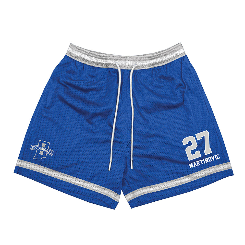Indiana State - NCAA Football : Niko Martinovic - Shorts-0