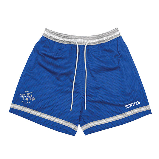 Indiana State - NCAA Women's Track & Field : Janiya Bowman - Shorts-0