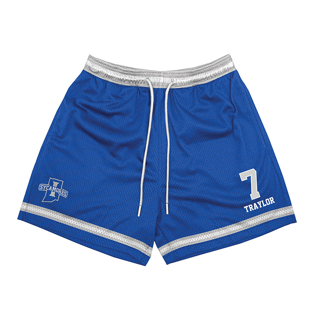 Indiana State - NCAA Football : Britten Traylor - Shorts-0