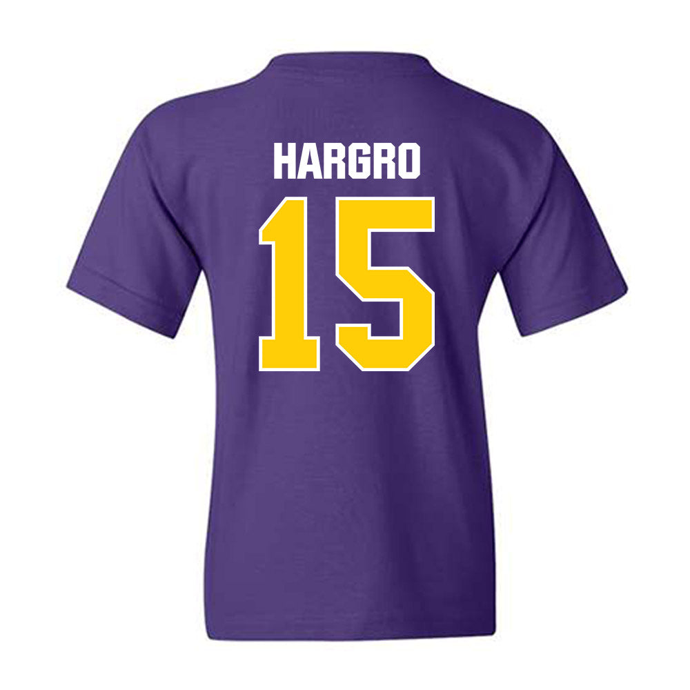 WIU - NCAA Football : David Hargro - Youth T-Shirt-1