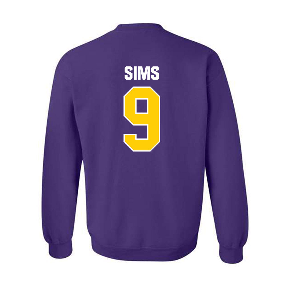 WIU - NCAA Baseball : Cole Sims - Crewneck Sweatshirt-1