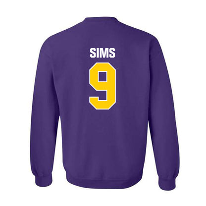 WIU - NCAA Baseball : Cole Sims - Crewneck Sweatshirt-1